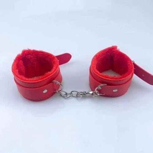 Loving Joy Bedroom Hand Restraints - Red