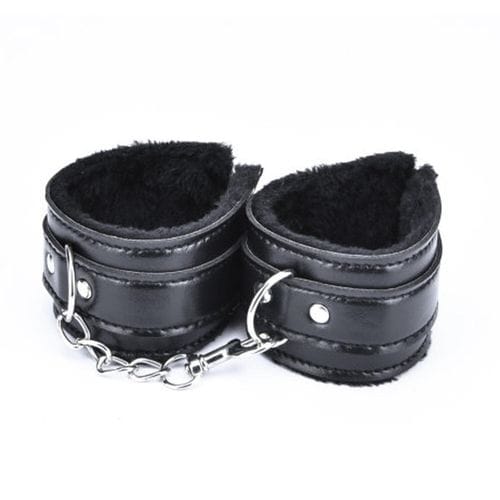 Loving Joy Bedroom HandCuffs - Black