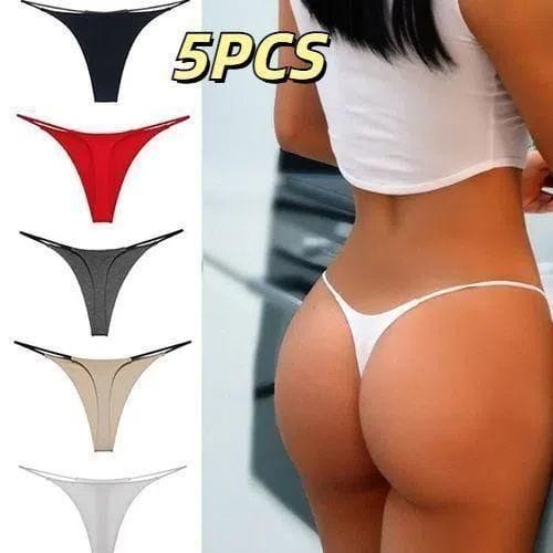 Women's Breathable Underwear Soft Pants 5 in 1 Multiple Colors