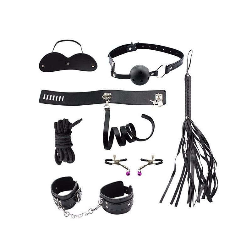 8 Piece Bondage Kit