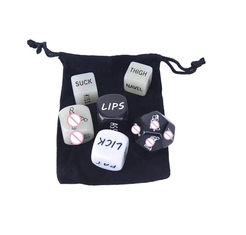 6 Piece Love Dice