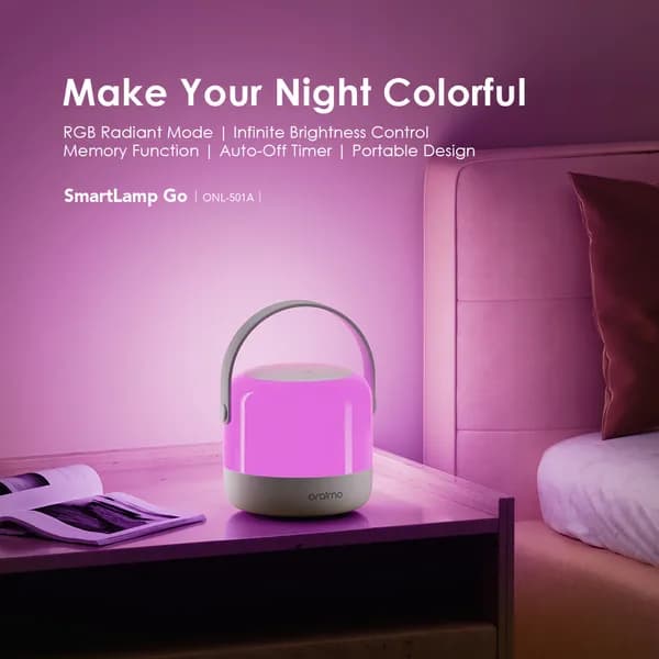 Oraimo SmartLamp Go 4.5W RGB Night Light 2