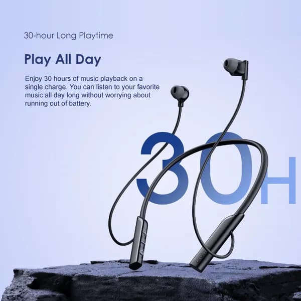 Necklace Lite Call Vibration Wireless Earphones 4