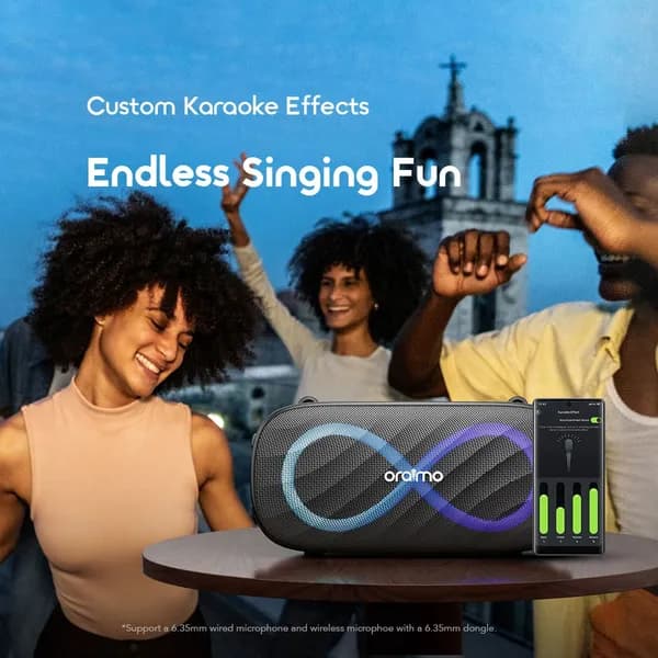 oraimo SpaceBox Pro 80W Karaoke-Support Wireless Speaker 3