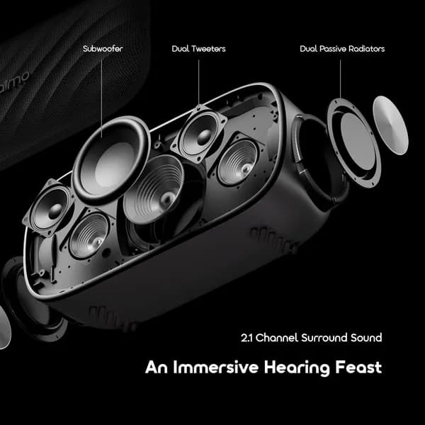 oraimo SpaceBox Pro 80W Karaoke-Support Wireless Speaker 4