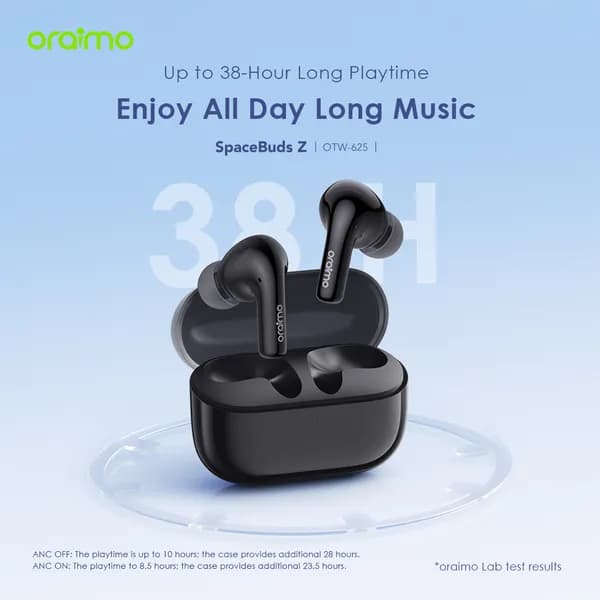 oraimo SpaceBuds Z ANC True Wireless Earbuds with Spatial Audio 3