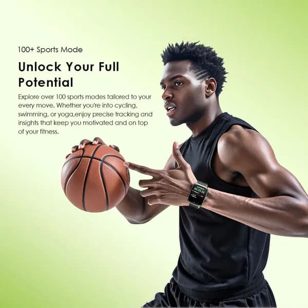Watch Nova N 2.04''AMOLED 2.5D Smart Watch 3