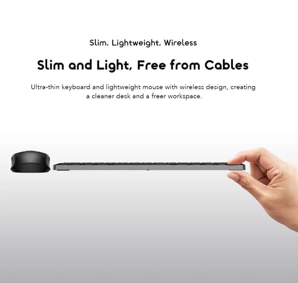 Wireless Keyboard Mouse Kit - Nimple type 3