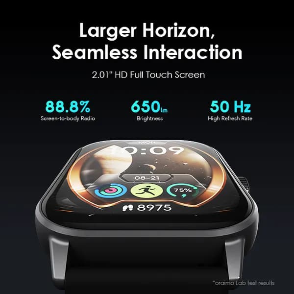 Watch 5 2.01" HD Panda Glass 1ATM Smart Watch 4