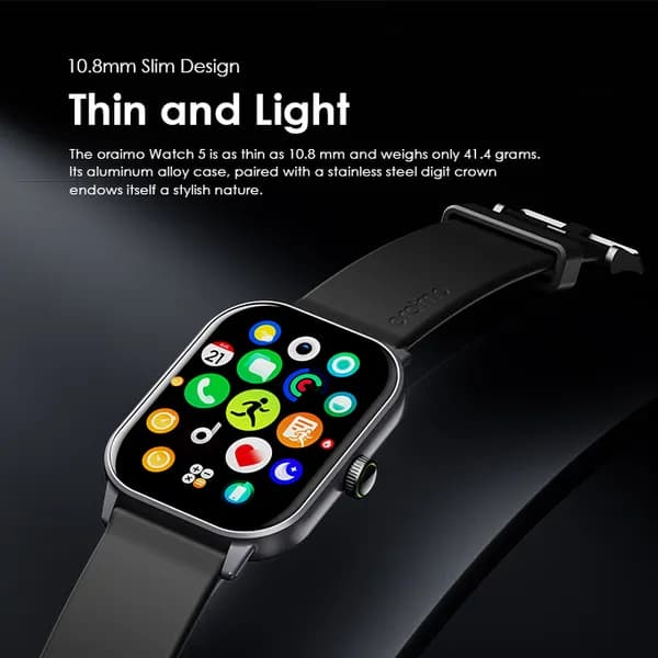 Watch 5 2.01" HD Panda Glass 1ATM Smart Watch 5