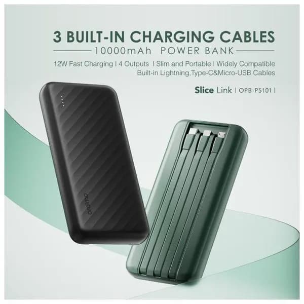 Slice Link 10000mAh 12W Power Bank 3