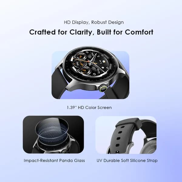Watch Nova R 1.39'' Panda Glass IP68 Smart Watch 2