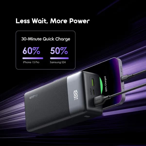 Oraimo PowerNova QF1 27000mAh 22.5W Power Bank 3