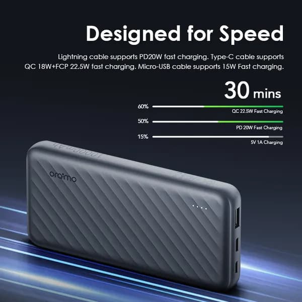 Oraimo Slice Link Pro 10000mAh 22.5W Power Bank 4