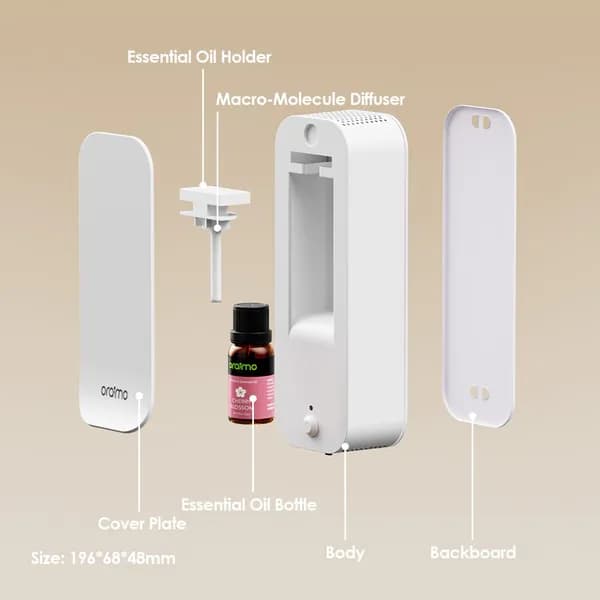 0raimo AromaGlow Waterless Wall-mounted Aromatherapy Diffuser 2