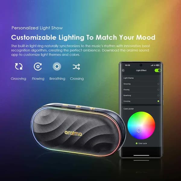 Oraimo SpaceBox 8W FM Wireless Speaker 5