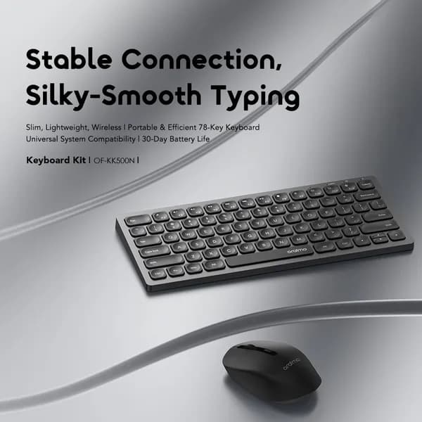 Oraimo NimbleType Wireless Keyboard Mouse Kit 2