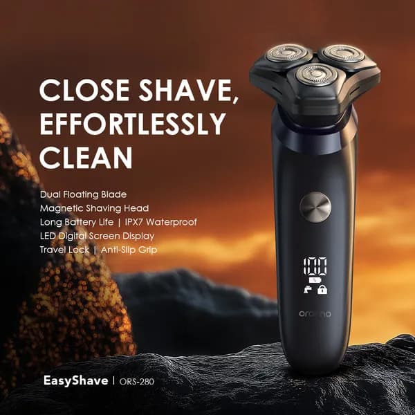 Oraimo EasyShave Digital Display Shaver 2