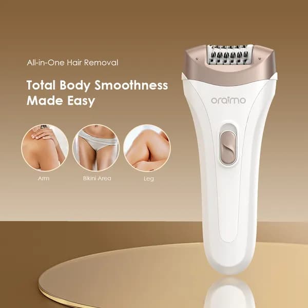 Oraimo SilkSmooth Women Hair Removal Epilator 5