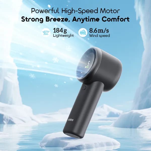 Oraimo TurboFan Air Handheld Fan Intense Airflow 4