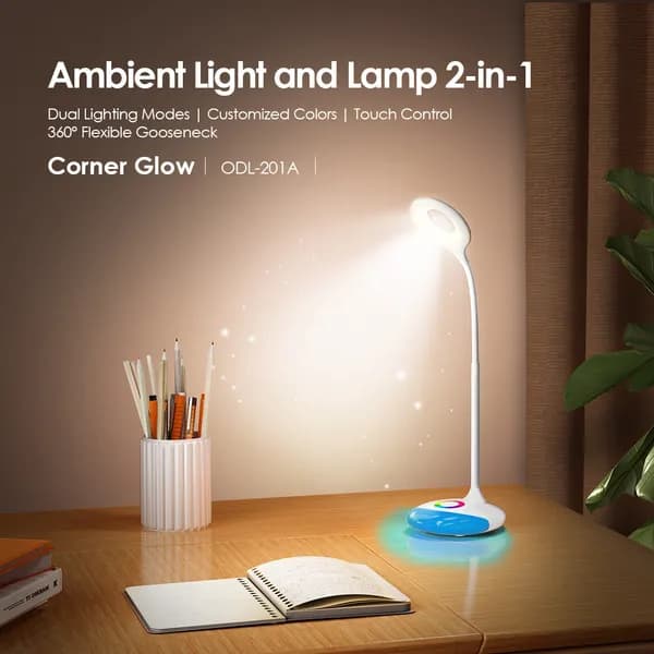 Corner Glow 5W RGB Ambient Light Desktop Lamp 2
