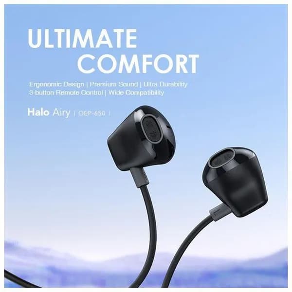 Halo Airy Type-C Half In-ear Wired Headphones 2