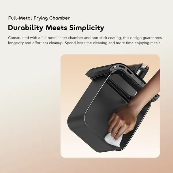 NutriFry Duo 8L 2800W AirFryer 5