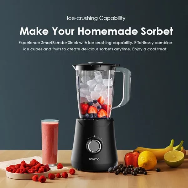 Oraimo SmartBlender Sleek 1.5L 2 Speeds Blender 4