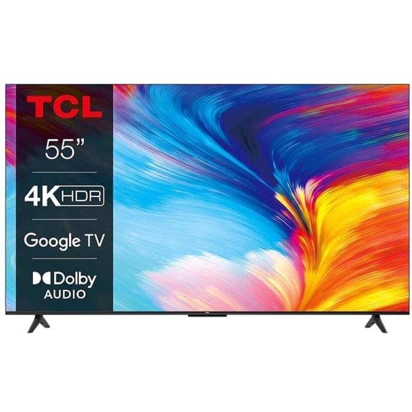 TCL 55-inch 4K UHD HDR LED Smart Android TV, 55P635 1