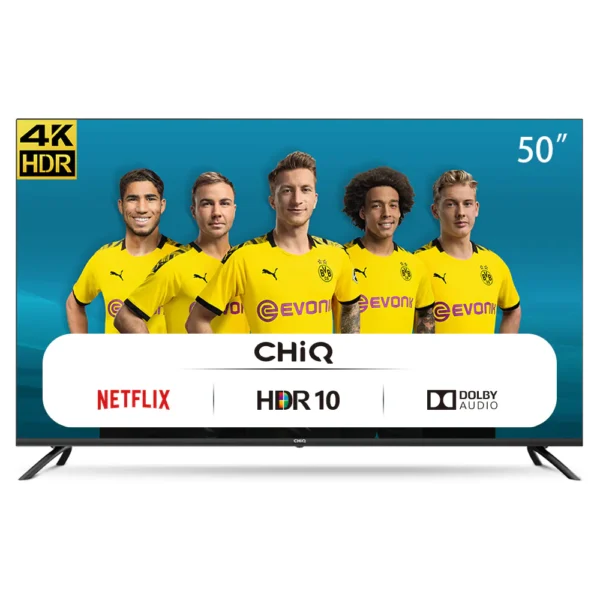 CHiQ 50-inch 4K UHD HDR Android Smart LED TV