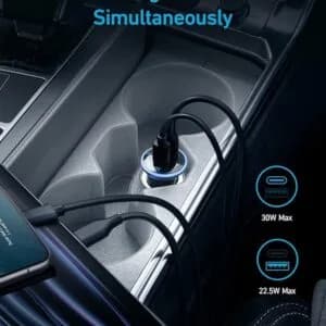 Anker 323 USB-C Car Charger Adapter 3