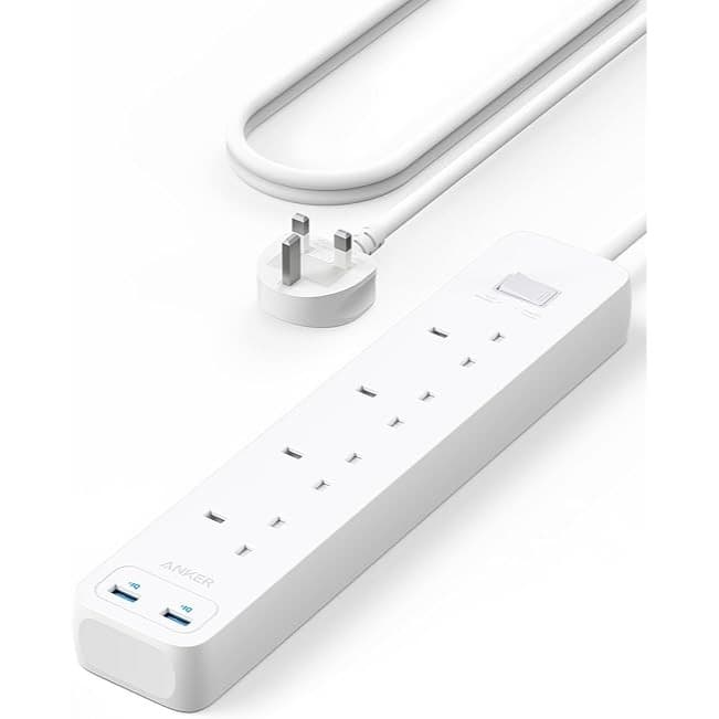 Anker 322 USB Power Strip B2B – SA/KW/AE/SG/MY/HK White Iteration 1 1