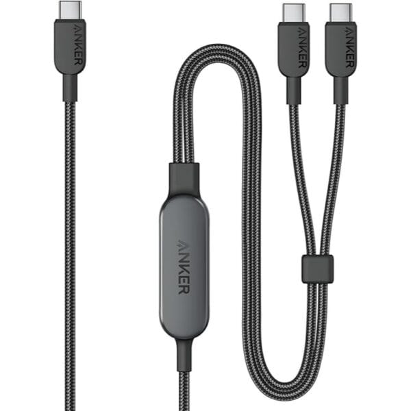 Anker Cable,4FT 2-in-1 USB C to USB C Cable 140W Max