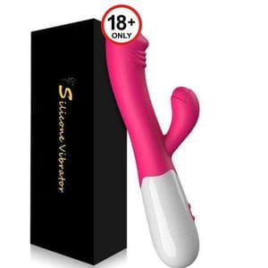 Kheper Games G Spot Rabbit Vibrator For Women 8 Vibration Modes Dual Speed.