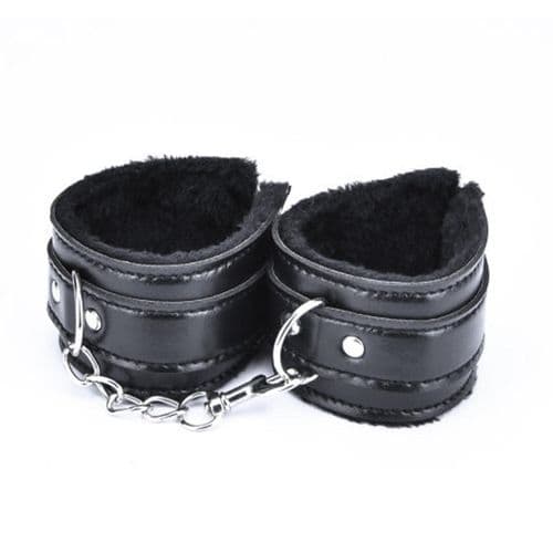 Loving Joy Bedroom HandCuffs - Black 1