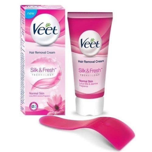 Veet Silk & Fresh Hair Removal Cream Normal Skin -100 g 1