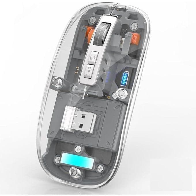 Wireless Rechargeable Transparent Mouse 1
